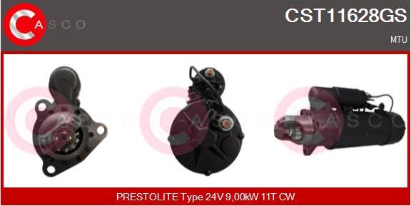 Casco CST11628GS - Стартер autocars.com.ua