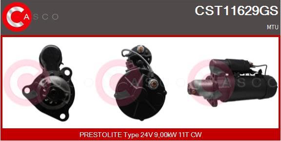 Casco CST11629GS - Стартер autocars.com.ua