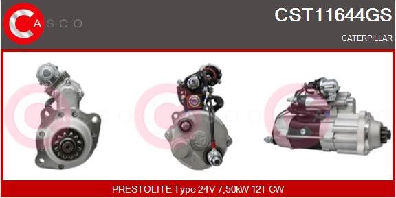 Casco CST11644GS - Стартер autocars.com.ua