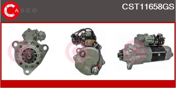 Casco CST11658GS - Стартер avtokuzovplus.com.ua