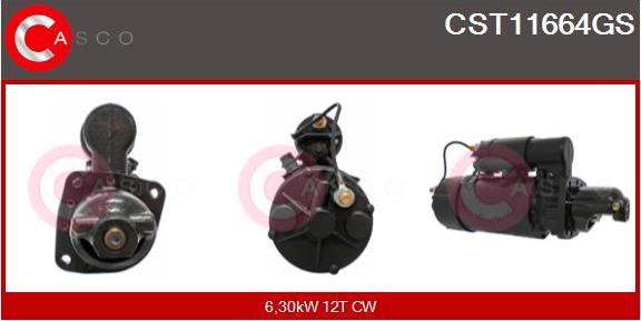 Casco CST11664GS - Стартер autodnr.net