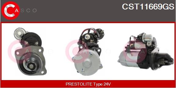 Casco CST11669GS - Стартер avtokuzovplus.com.ua