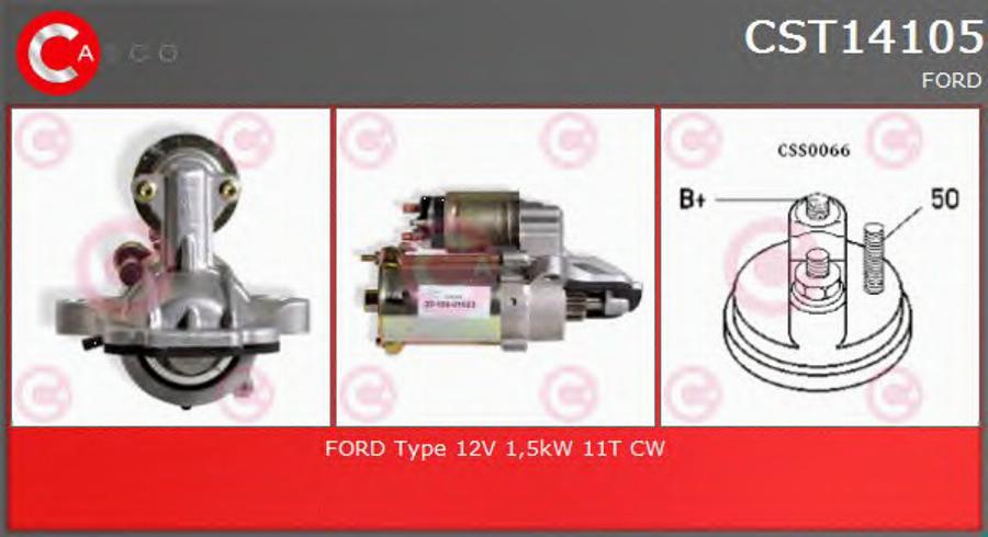 Casco CST14105 - Стартер autodnr.net