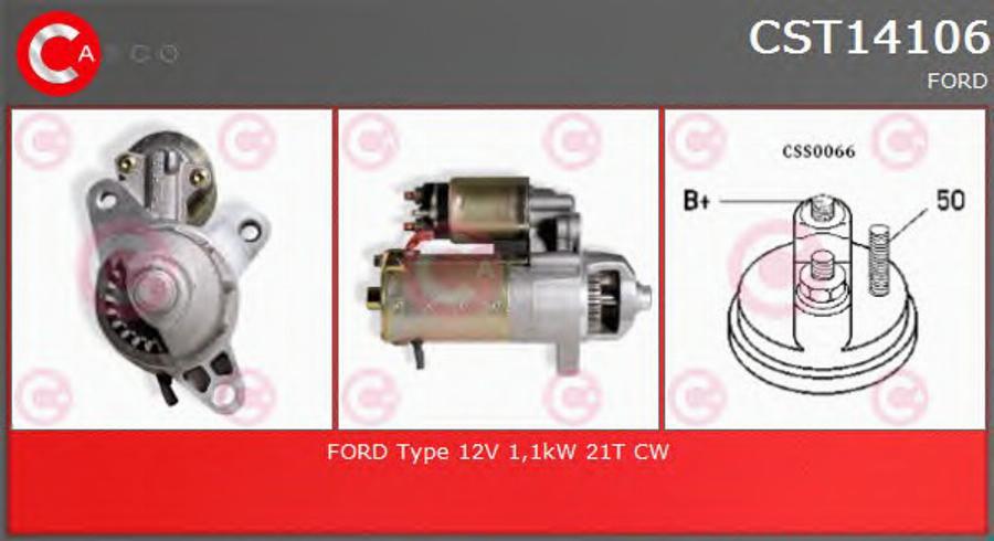 Casco CST14106 - Стартер autodnr.net