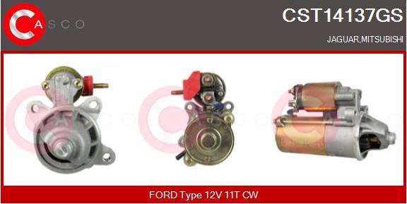 Casco CST14137GS - Стартер autocars.com.ua
