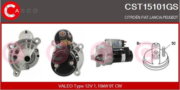 Casco CST15101GS - Стартер autocars.com.ua