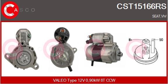 Casco CST15166RS - Стартер autocars.com.ua