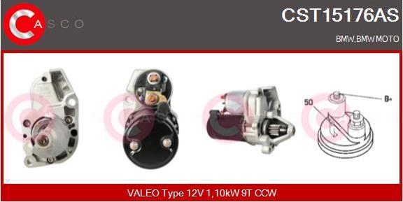 Casco CST15176AS - Стартер autodnr.net