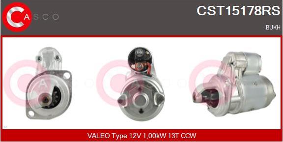 Casco CST15178RS - Стартер autocars.com.ua