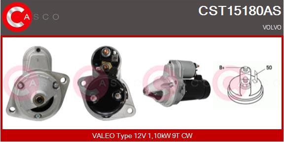 Casco CST15180AS - Стартер avtokuzovplus.com.ua