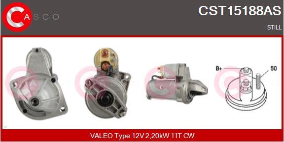 Casco CST15188AS - Стартер autodnr.net