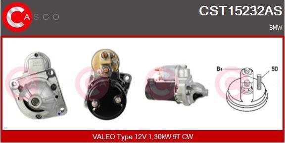 Casco CST15232AS - Стартер autocars.com.ua