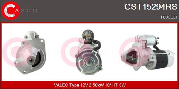 Casco CST15294RS - Стартер autocars.com.ua