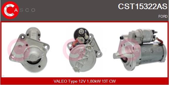 Casco CST15322AS - Стартер autocars.com.ua