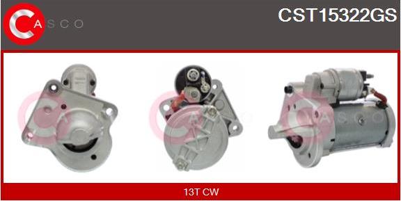 Casco CST15322GS - Стартер autocars.com.ua