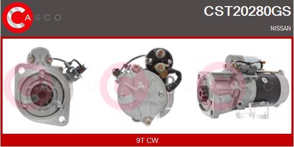 Casco CST20280GS - Стартер autocars.com.ua