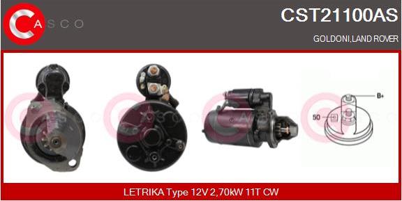 Casco CST21100AS - Стартер autodnr.net