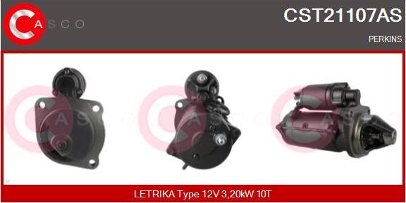 Casco CST21107AS - Стартер avtokuzovplus.com.ua