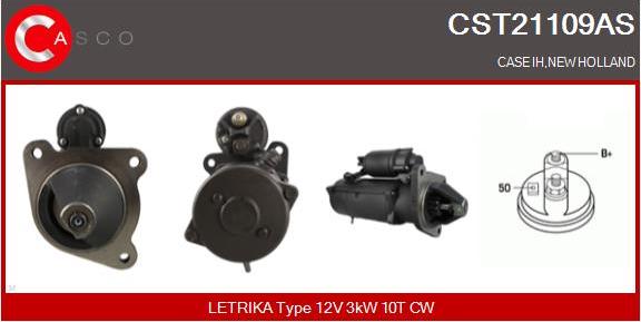 Casco CST21109AS - Стартер autocars.com.ua