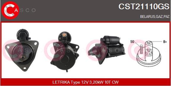 Casco CST21110GS - Стартер autodnr.net