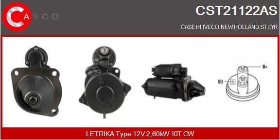 Casco CST21122AS - Стартер avtokuzovplus.com.ua