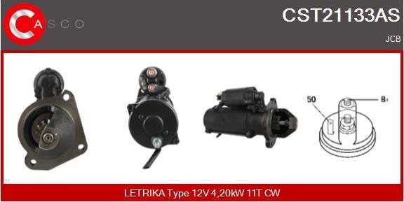 Casco CST21133AS - Стартер autodnr.net