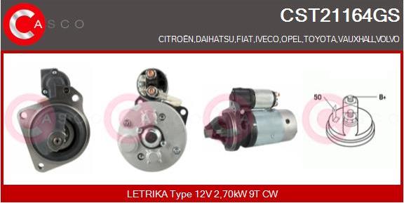 Casco CST21164GS - Стартер autodnr.net