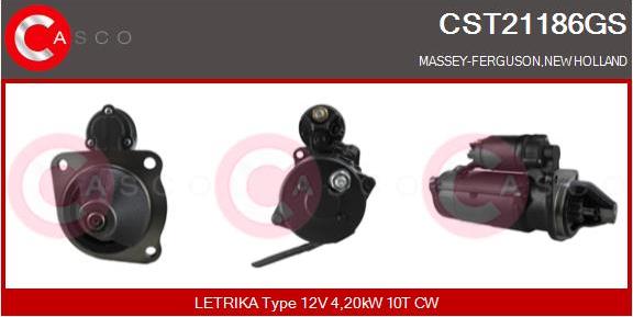 Casco CST21186GS - Стартер autocars.com.ua