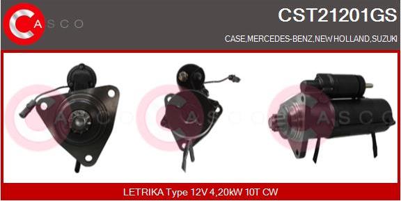 Casco CST21201GS - Стартер autodnr.net