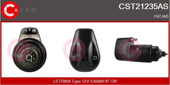 Casco CST21235AS - Стартер autodnr.net