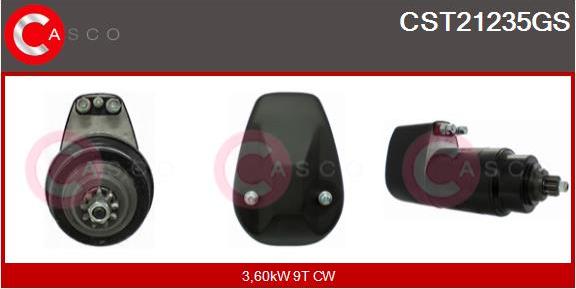 Casco CST21235GS - Стартер autocars.com.ua