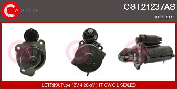 Casco CST21237AS - Стартер autocars.com.ua