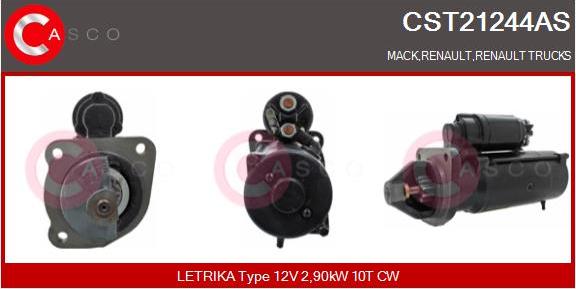 Casco CST21244AS - Стартер autodnr.net