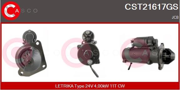 Casco CST21617GS - Стартер autodnr.net