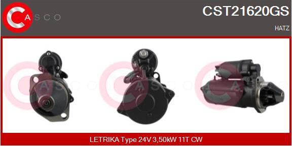 Casco CST21620GS - Стартер autocars.com.ua