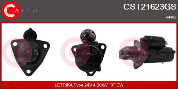 Casco CST21623GS - Стартер autodnr.net