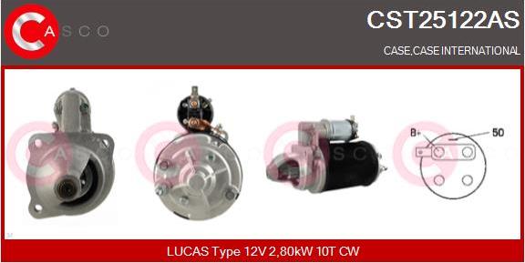 Casco CST25122AS - Стартер avtokuzovplus.com.ua