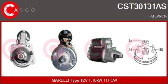 Casco CST30131AS - Стартер autocars.com.ua