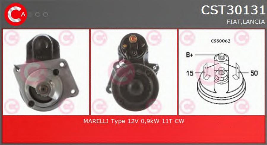 Casco CST30131 - Стартер autodnr.net