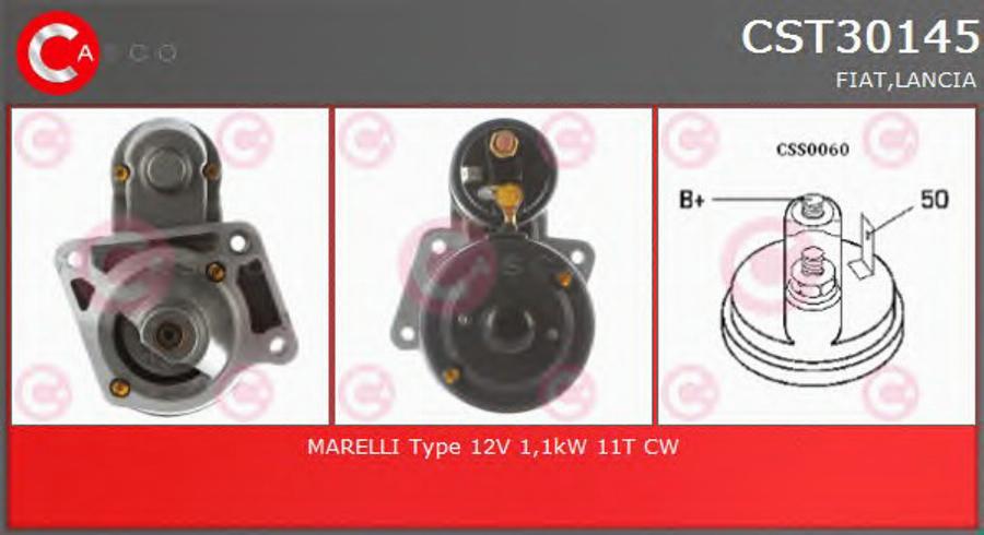 Casco CST30145 - Стартер autodnr.net