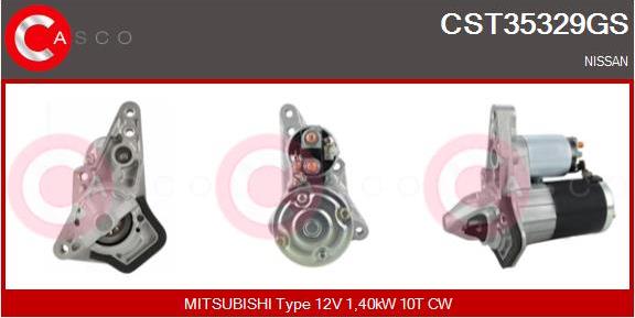 Casco CST35329GS - Стартер autocars.com.ua