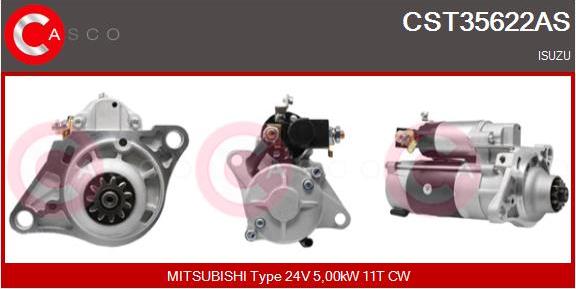 Casco CST35622AS - Стартер autodnr.net