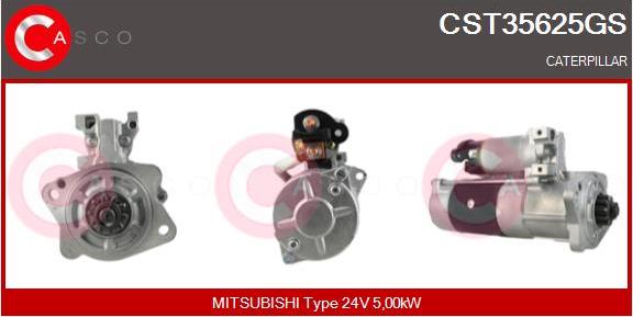 Casco CST35625GS - Стартер autocars.com.ua