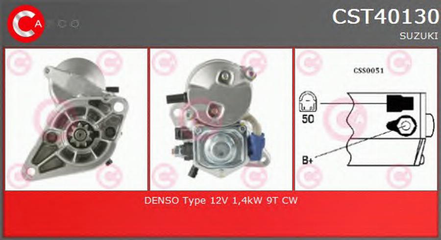 Casco CST40130 - Стартер autodnr.net