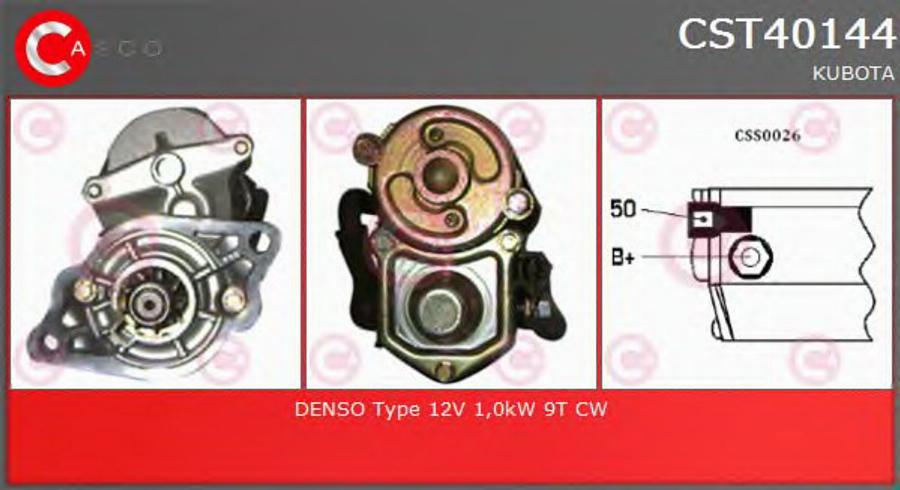 Casco CST40144 - Стартер autodnr.net