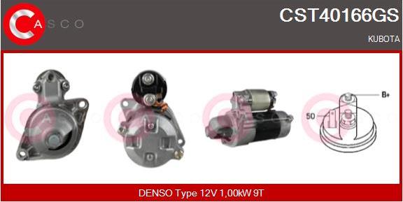 Casco CST40166GS - Стартер autocars.com.ua