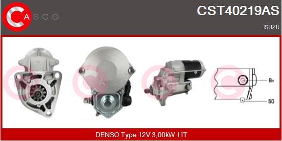 Casco CST40219AS - Стартер autocars.com.ua