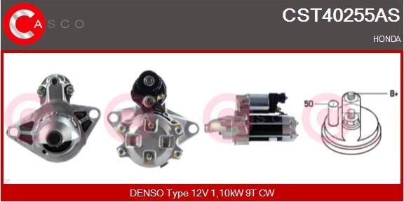 Casco CST40255AS - Стартер autocars.com.ua