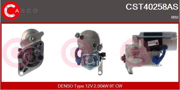 Casco CST40258AS - Стартер avtokuzovplus.com.ua