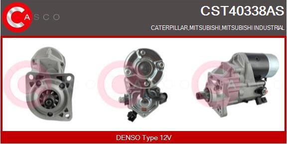 Casco CST40338AS - Стартер avtokuzovplus.com.ua